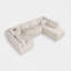 Canapé modulaire 4 pièces rembourré-455021850