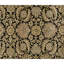 High-Quality Hand-Knotted Black And Cream Area Rug