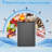 COWSAR 2.6 Cu.Ft Mini Fridge with Freezer for Bedroom Dorm, Black