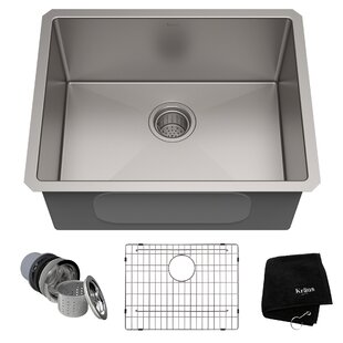 KRAUS Standart PRO™ 16-Gauge Undermount Single Bowl Stainless Steel Kitchen Sink
