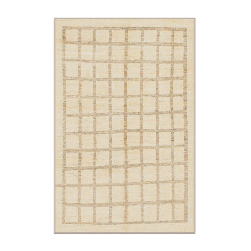 Wool Abstract Indoor Rug, Rectangle 8' x 12'