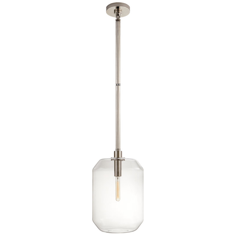 Ralph Lauren Barrett 1 Light Pendant, Natural Brass, 21" H x 13" W x 13" D