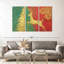  «Xmas Tree And Deer-415017471