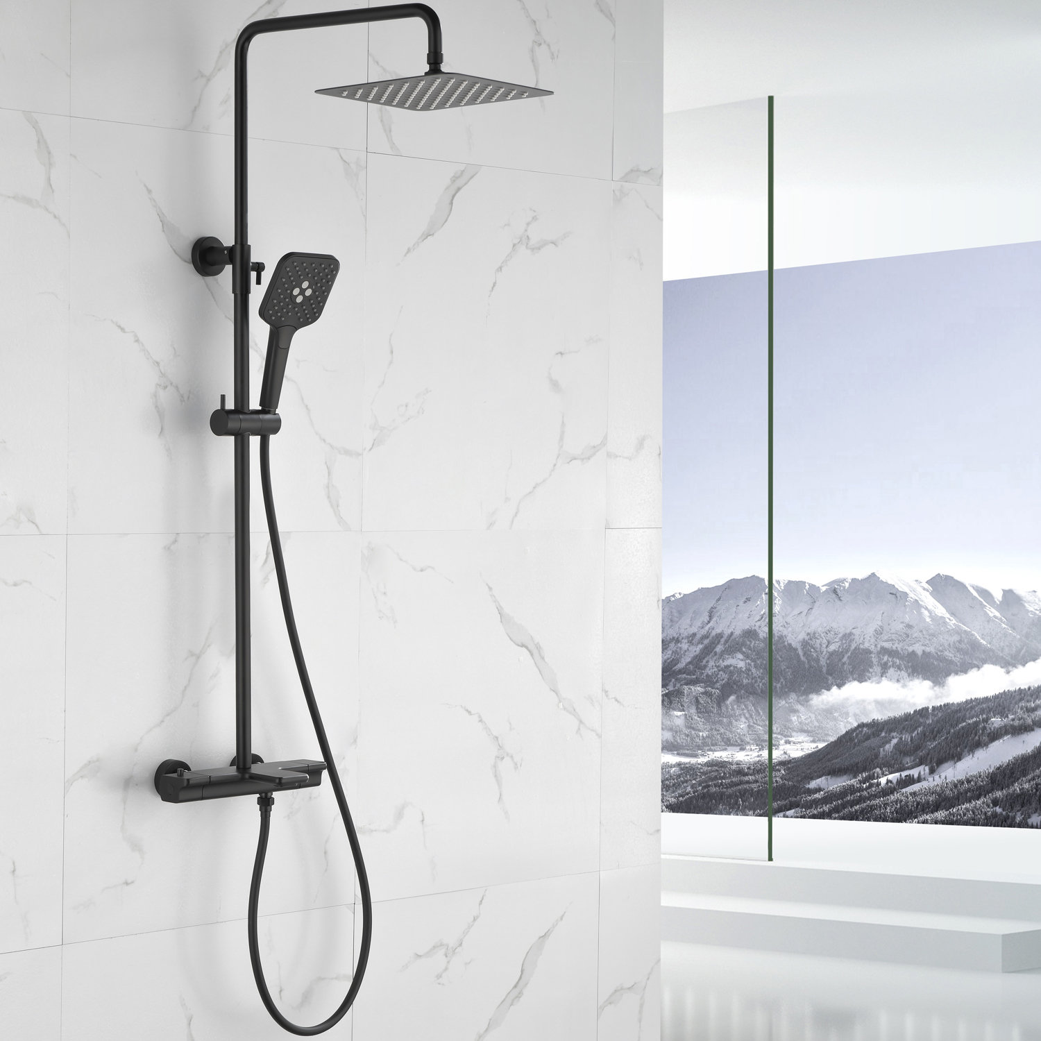 XIZZI Complete Shower System & Reviews | Wayfair