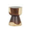 Table d'appoint en bois de sablier Chenaye