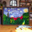 Art mural sur toile de Van Gogh's The Starry Night