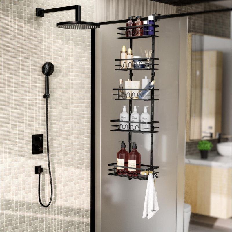 Wall Spice Jar & Rack Set