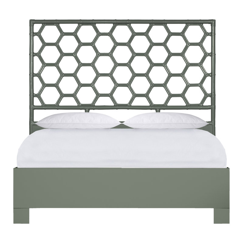 Lit plateforme Honeycomb, Grand, Evergreen