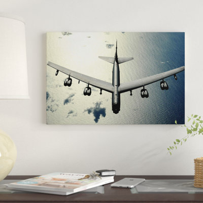 " A B-52 Stratofortress In Flight Over The Pacific Ocean " by Stocktrek Images