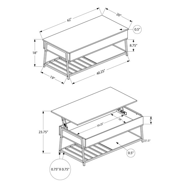 Dimensions du produit