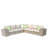 Outdoor Wicker 6-Person Sofa Set With Cushions, Fully Assembled
