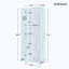 Florinel Freestanding Bathroom Cabinet-1614366773