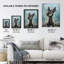Wall Art Print The Curious Dog Thick Oil Painting By Tom Jones Poster