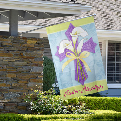 Drapeau de jardin pour Pâques