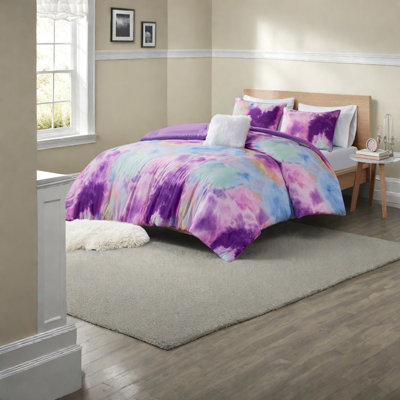 Ensembles de literie certifiés pour lit simple TG, style aquarelle moderne pour la maison
