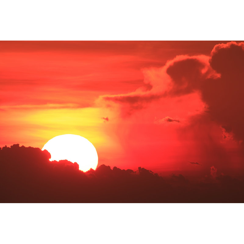 Mobus " Big Sun On Sunset ", 24" H x 36" W