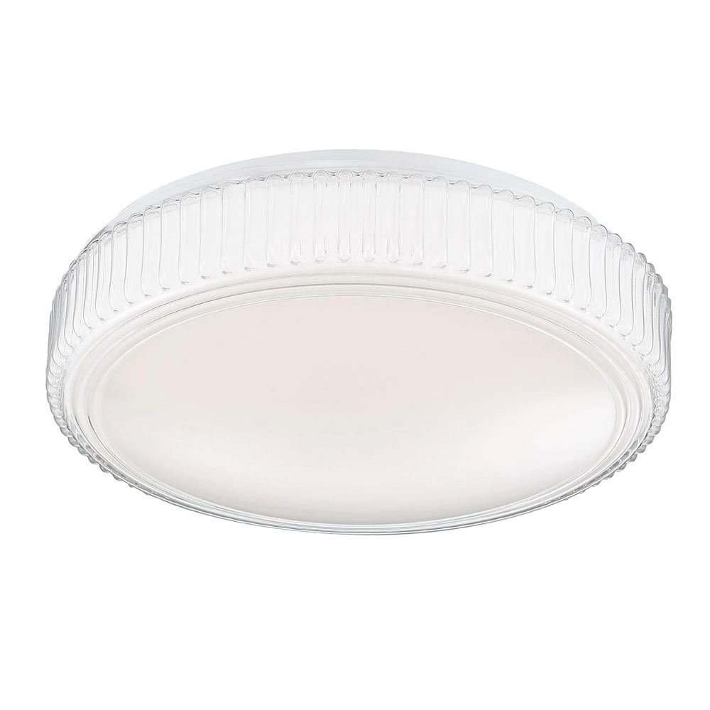 Eastthorpe Acrylic LED Flush Mount Ebern Designs