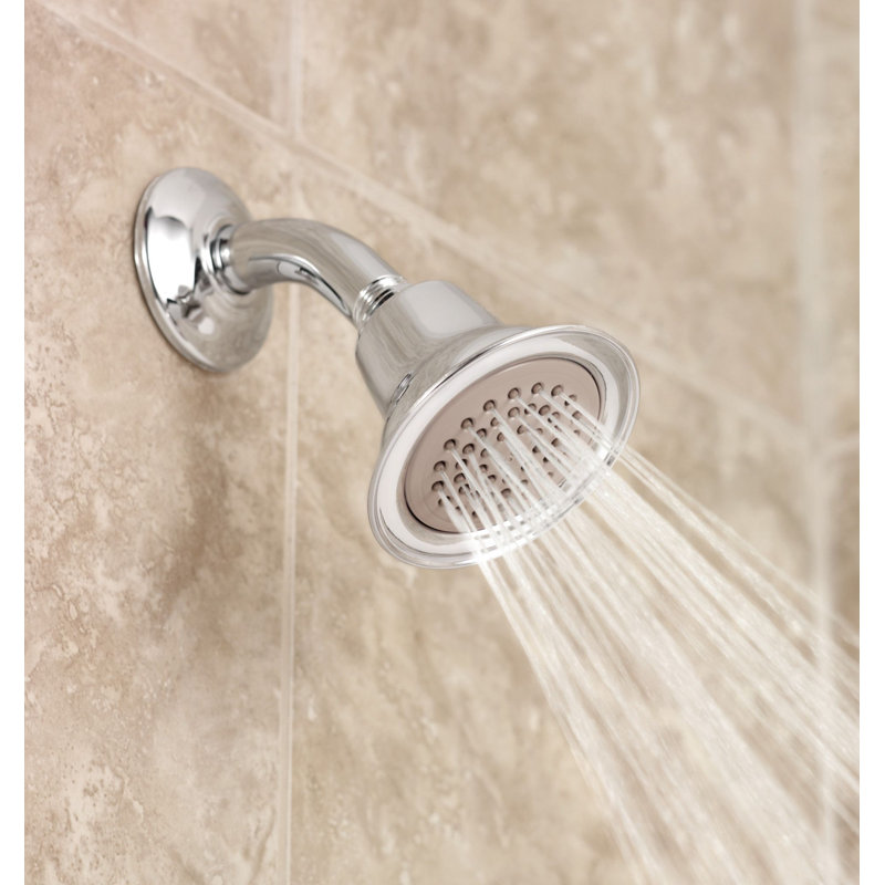Eco-Performance Standard Adjustable Shower Head, Brushed Nickel,  1.75 GPM