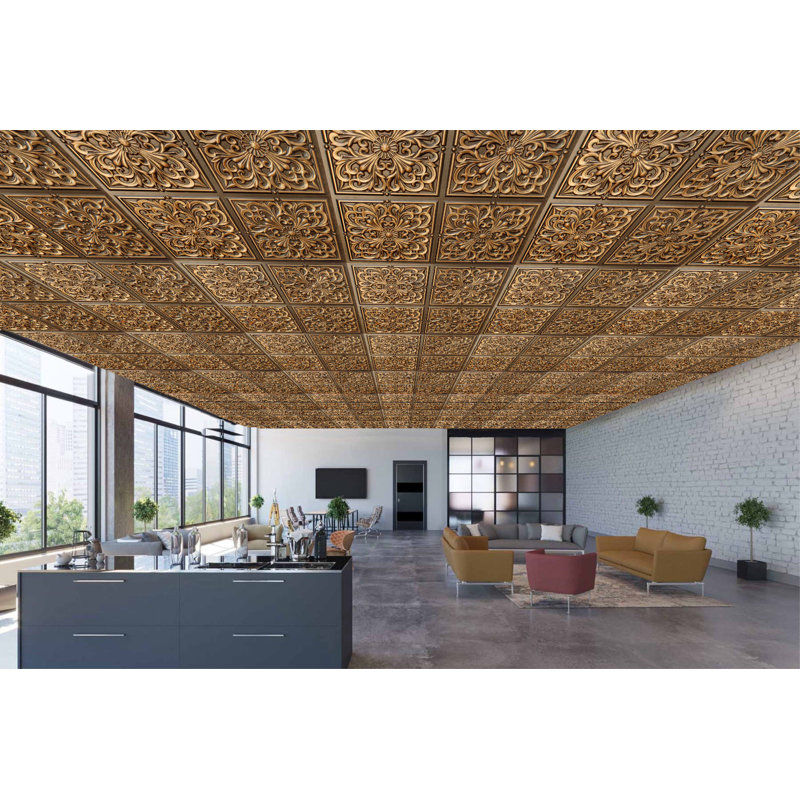Falkirk X 2 pi Carreau de plafond en PVC à coller