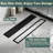 24 Inch Offset Linear Shower Drain With 2-In-1 Tile Insert Cover