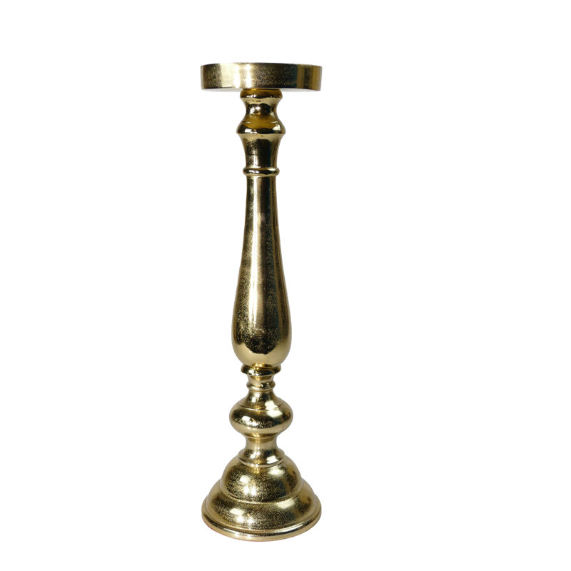 Abstract Tea Light Candle Wall Sconce, Gold, 74cm H x 18cm W x 18cm D