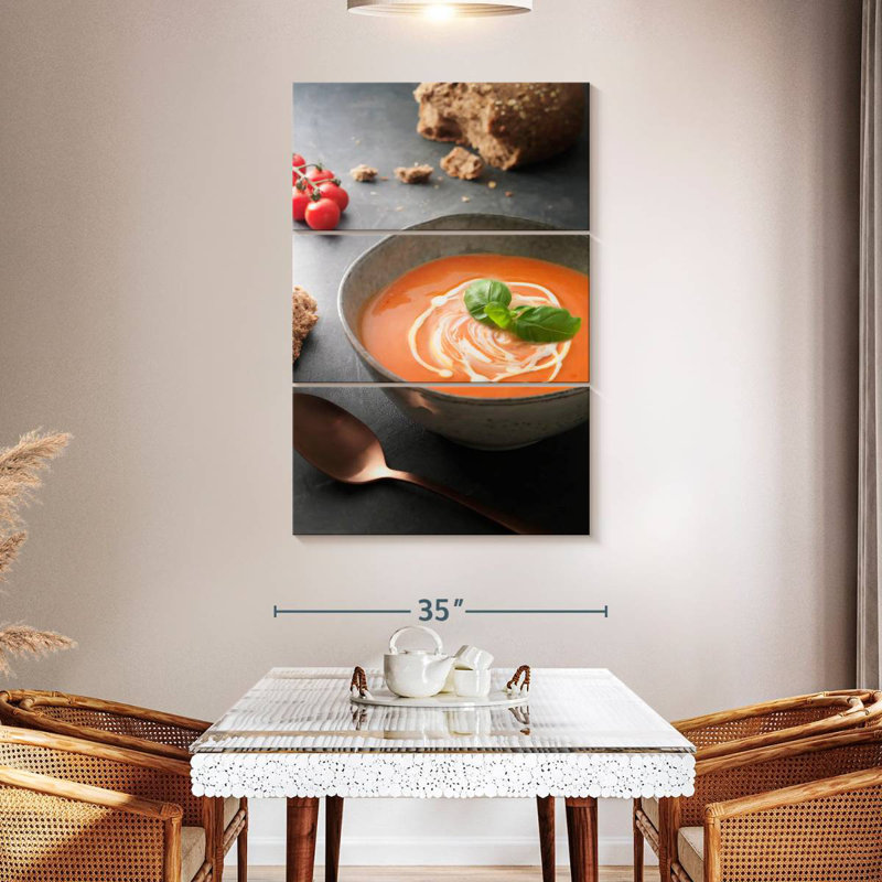 Yarlin Tomato Soup Bowl, 32" H x 20" W