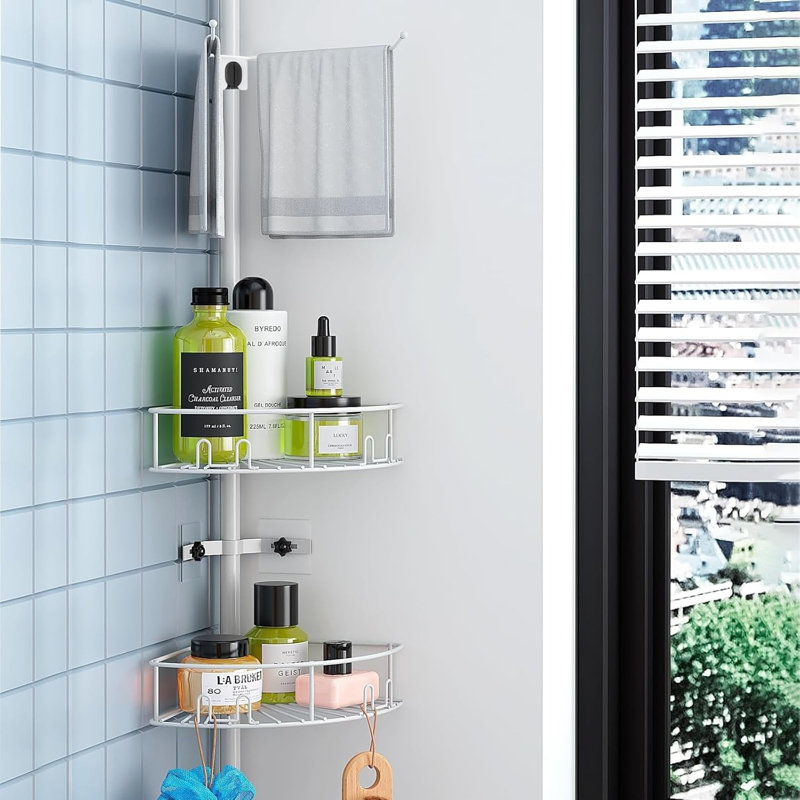 Iron Wall Bathroom Shelves