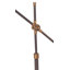 Emiliano 164cm Bronzed Task Floor Lamp