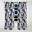 Victorian Opulence Marble Motif I - Rideau occultant en marbre marbré abstrait - 1 panneaux-107538336