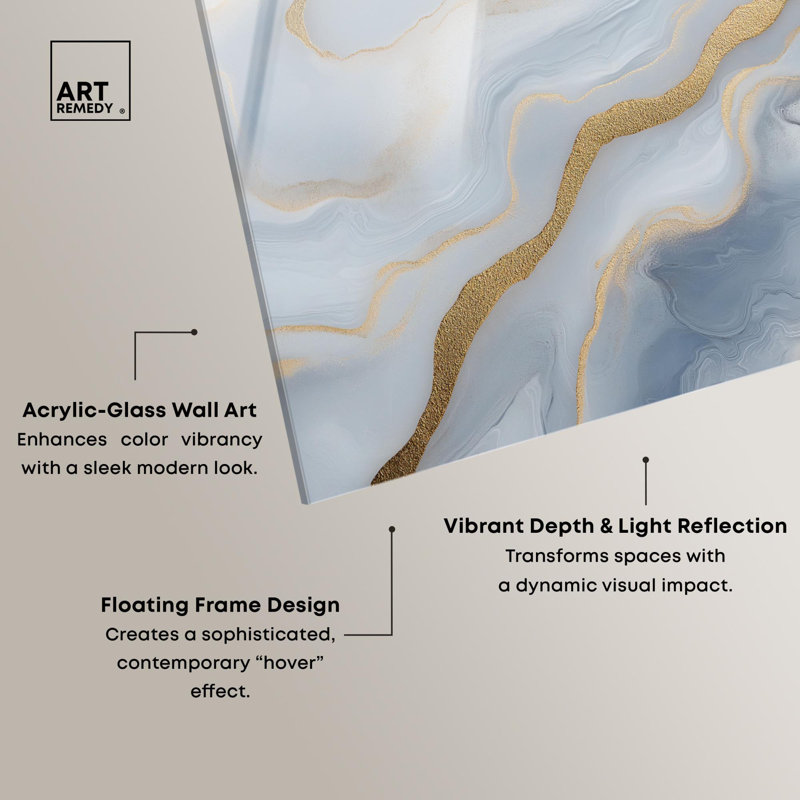 «Astral Tides», reproduction d'art acrylique sur toile par Art Remedy, H 30 po x l 36 po