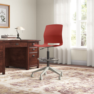 Wille Lola Drafting Stool 5 Star Caster