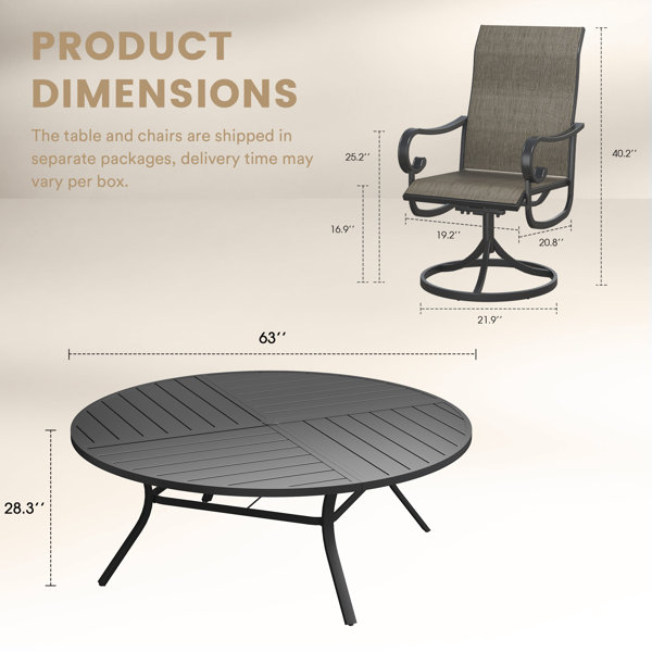 Dimensions du produit