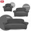 Housse extensible pour canapé (75 x 110 po) - Gris