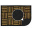 Non-Slip Striped Outdoor Doormat