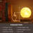 Magnetic Levitation Moon Lamp With Realistic Lunar Surface, Floating LED Night Light For Home Decor And Unique Gifts