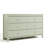 Alpine 6 Drawer Double Dresser-122000509