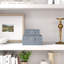 Sagebrook Home Fawn Sophisticated Set of Two Decorative Boxes - MDF, Velvet Lining, and Metal Accents for Elegant Home Storage Solutions-1553496650