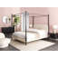 Four Poster Bed Boucle DANNEMOIS-2030184257-2030184262