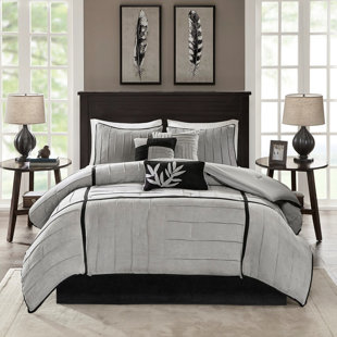  Édredon en faux suède 7 pièces beige - Coussin royal et coussins enchanteurs