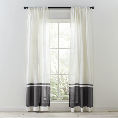 Arianna Semi Sheer Curtain