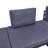 Versatile Weather-Resistant Sofa with Space-Saving Design for Relaxation