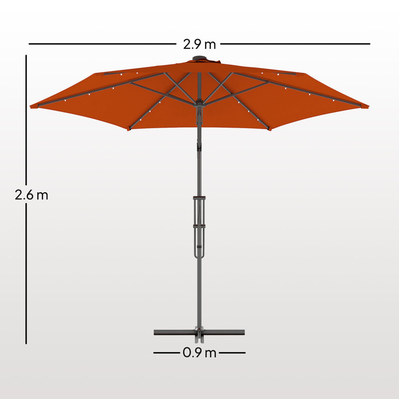 290cm Cantilever Parasol