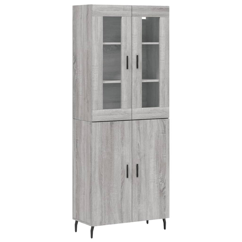 Michaelynn Display Cabinet, Grey Sonoma