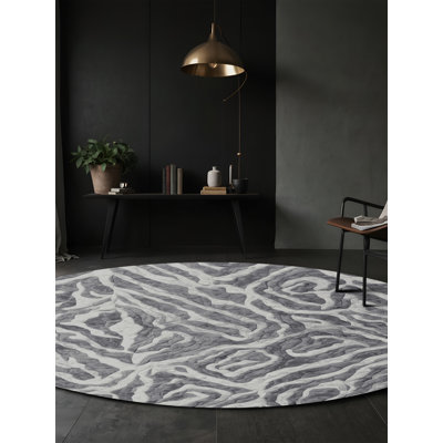 Tapis gris lavable à la machine