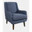 Burgandy Upholstered Armchair-1240781037-1240781036