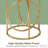 Round Coffee Table,Stylish Sofa Table,Elegant Side Table