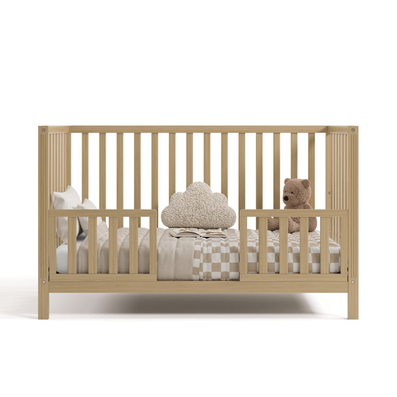 Lit de bébé convertible 5-en-1 Storkcraft Morningside, Bois flotté