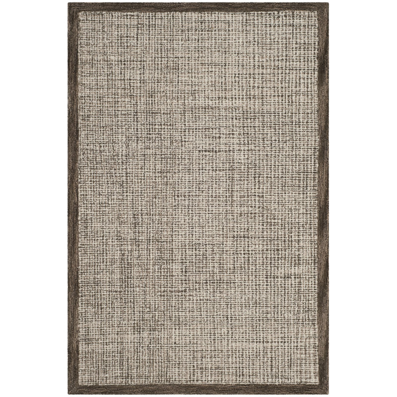 Furr Hand Tufted Wool Rug, Rectangle 2' x 3'