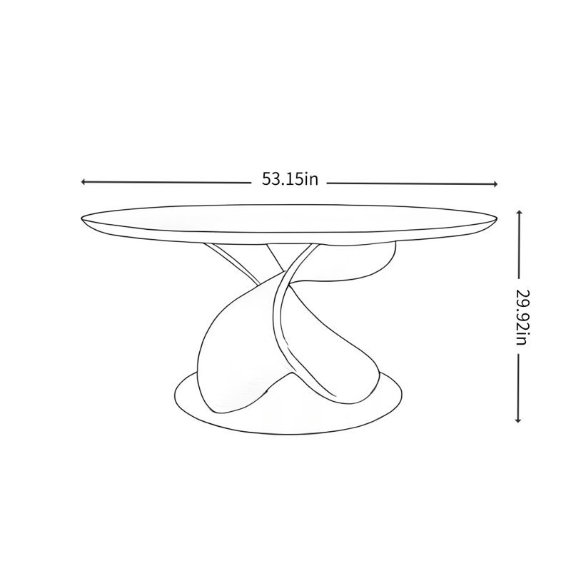 Table de salle à manger de luxe French Light