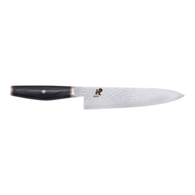 MIYABI TENMEI 8 pouces, couteau de chef, noir